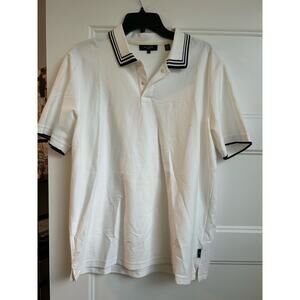Ted Baker Off White Polo Shirt- size 5